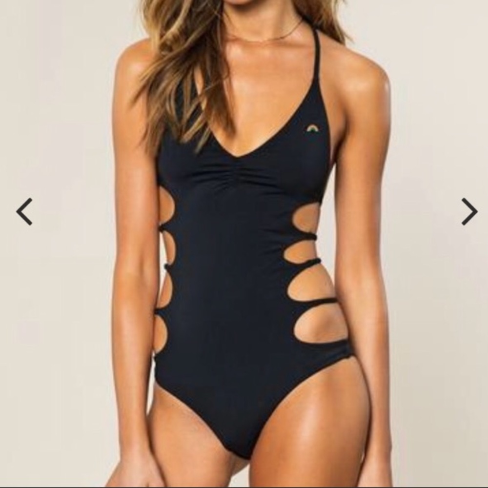 Strappy One Piece Bathing Suit Spiritual Gangster